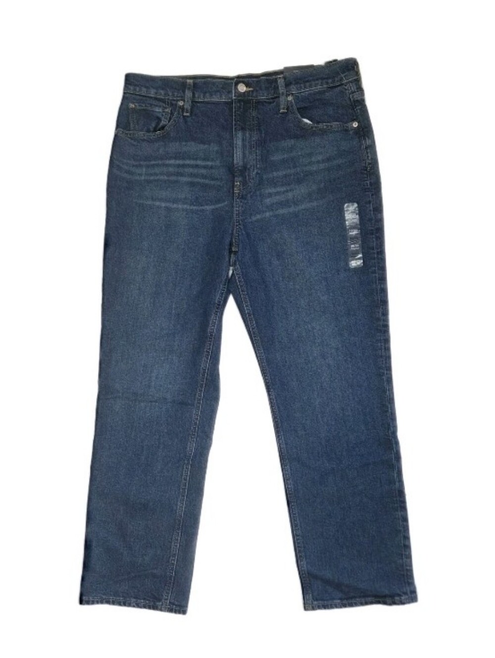 Gap High Rise Straight Jeans Womens Size 16/33 Dark Moran Modern Minimalist New